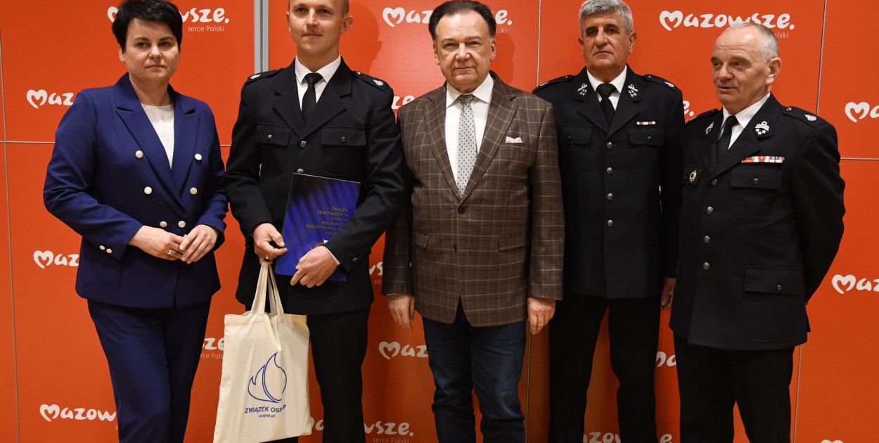 Druh Arkadiusz Grotek otrzymał tytuł (Fot. Michał Słaby)