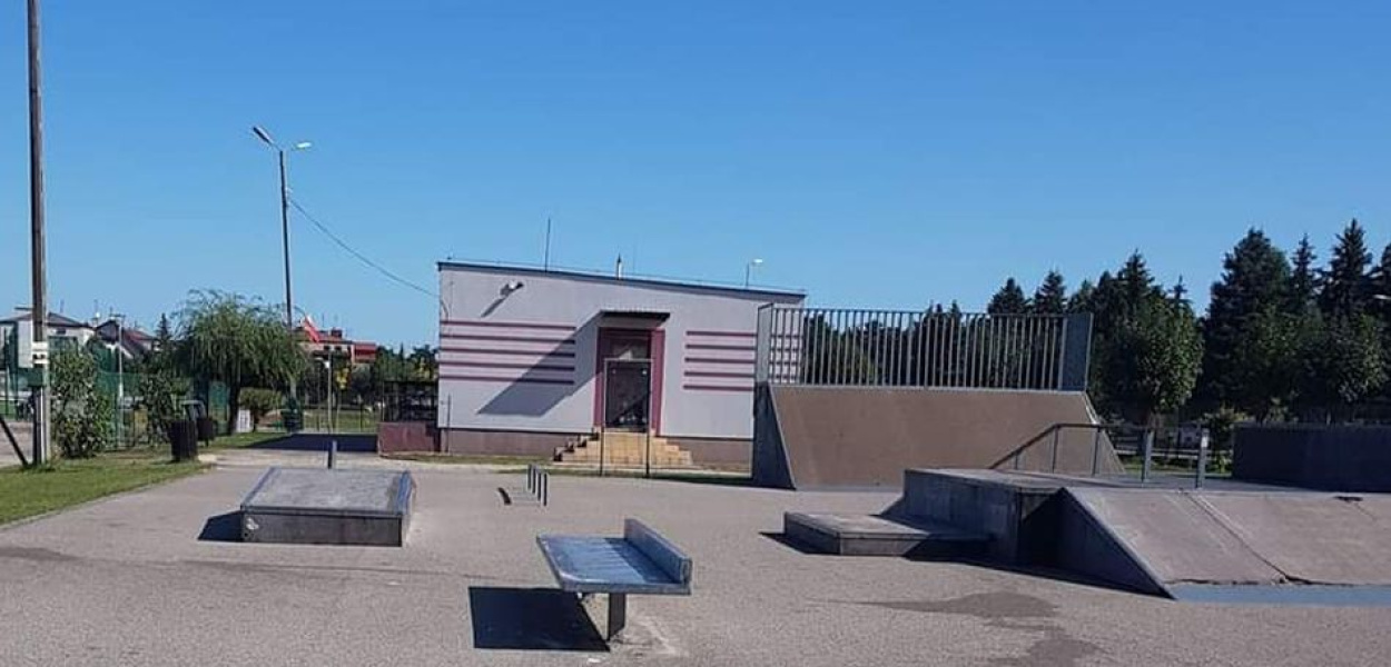 Obecny skatepark na stadionie miejskim w Białobrzegach (fot. archiwum)