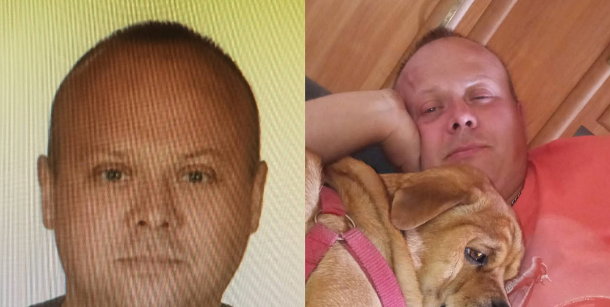 Wizerunek zaginionego mężczyzny (fot. KPP w Białobrzegach)