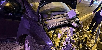 Policjanci wyjaśniają okoliczności poważnego wypadku na S7