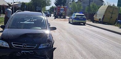 Wypadek drogowy w Kamieniu. Jedna osoba trafiła do szpitala