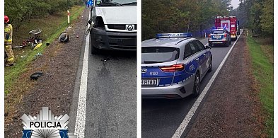 Śmiertelny wypadek na DK48. Nie żyje rowerzystka-8127