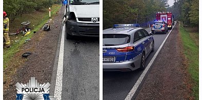 Śmiertelny wypadek na DK48. Nie żyje rowerzystka-8127