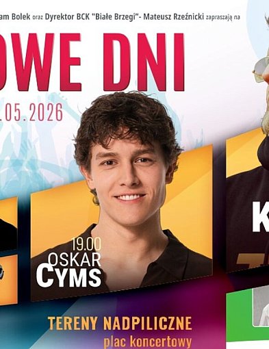 Już w ten weekend Majowe Dni Białobrzegów 2026!