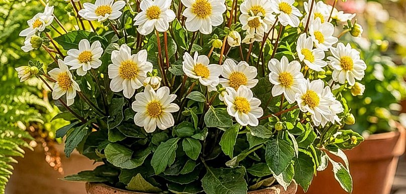 Jak zaplanować rabatę z daliami?