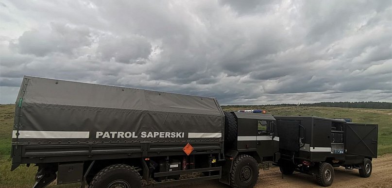 Policjanci zabezpieczyli trzy niewybuchy z czasów II Wojny Światowej
