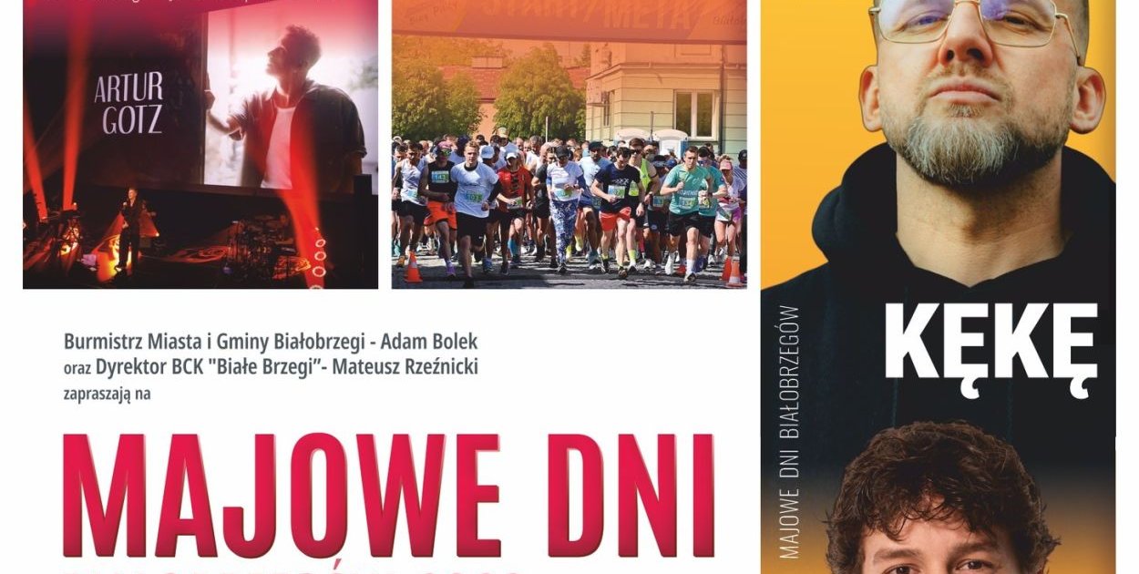 Majowe Dni Białobrzegów 2026. Ogłoszono gwiazdy imprezy